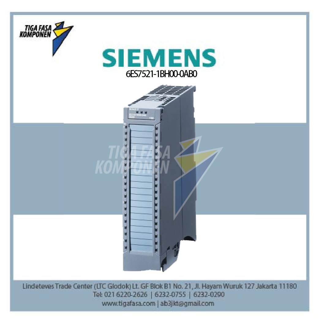 6ES7521-1BH00-0AB0 S7-1500 16 DI 24 V DC 