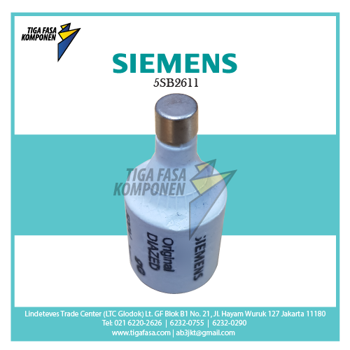 5SB2611 Diazed Fuse Link 16A 500V