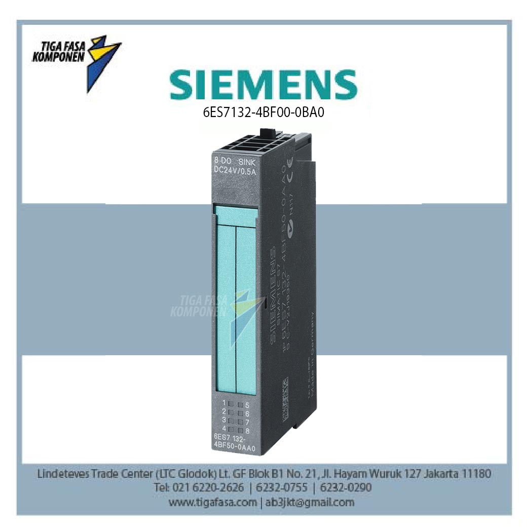 6ES7132-4BF00-0BA0 ET 200SP DQ 16x24VDC/0,5A ST