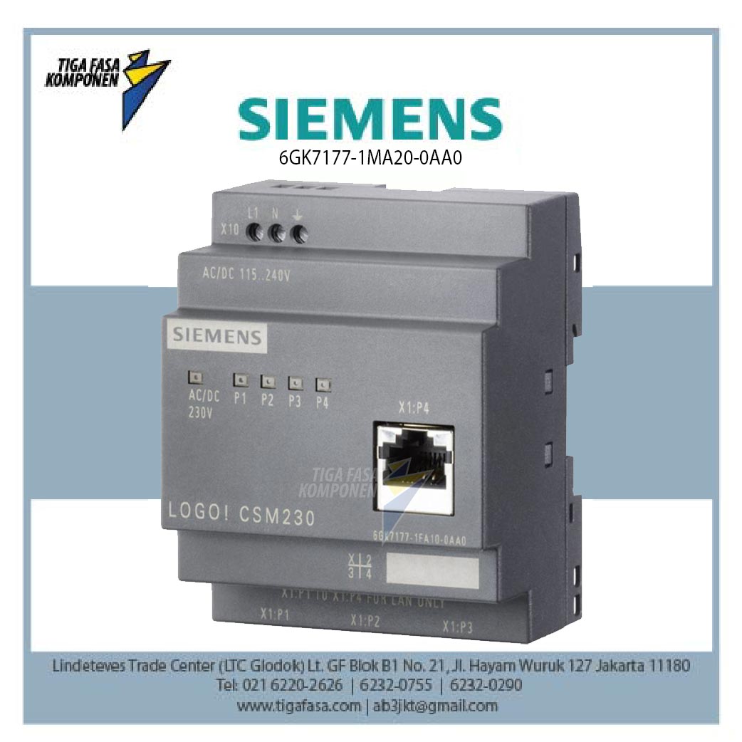 6GK7177-1MA20-0AA0 Compact Switch Module connection DC 12/24V power supply 