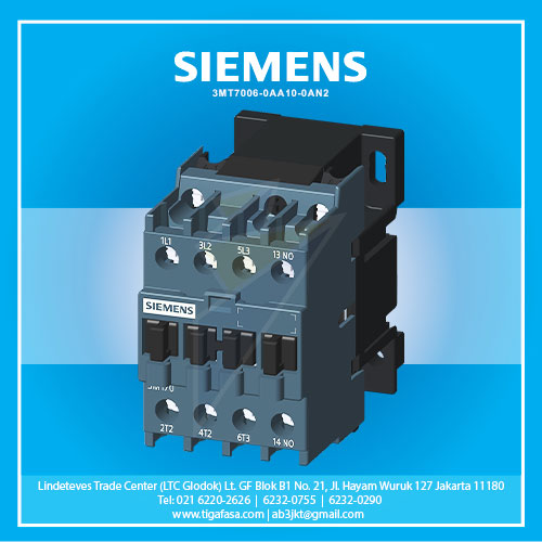 3MT7006-0AA10-0AN2 MC 6A 1NO AC 220V