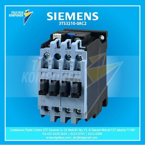 3TS3210-0AC2 MC 7.5kW 18A 1NO 24VAC 
