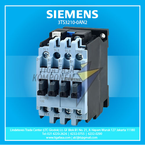3TS3210-0AN2 MC 7.5kW 18A 1NO 220VAC