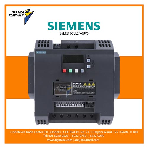 6SL3210-5BE24-0UV0 V20 Inverter 3P 4kW 380-480V 