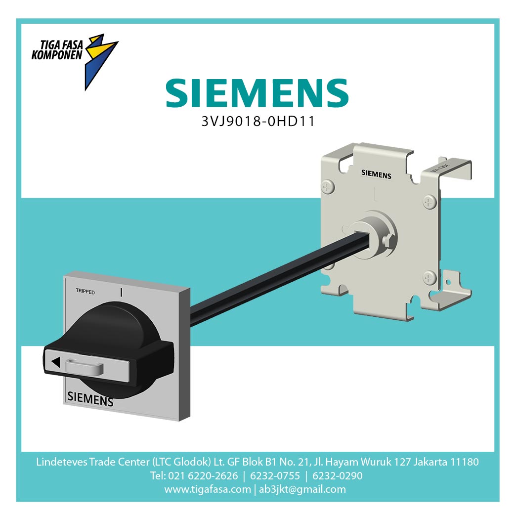 3VJ9018-0HD11 Door mounted rotary with door interlock 3VJ10 