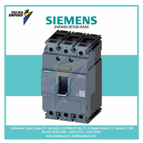 3VA1050-2ED32-0AA0 MCCB 3P 50A 16kA 