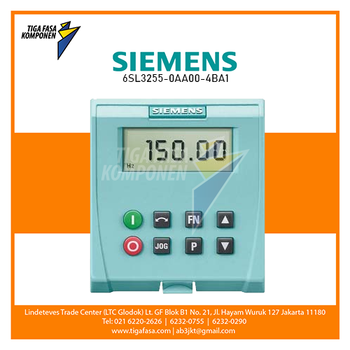 6SL3255-0AA00-4BA1 G110 Basic Operator Panel (BOP)