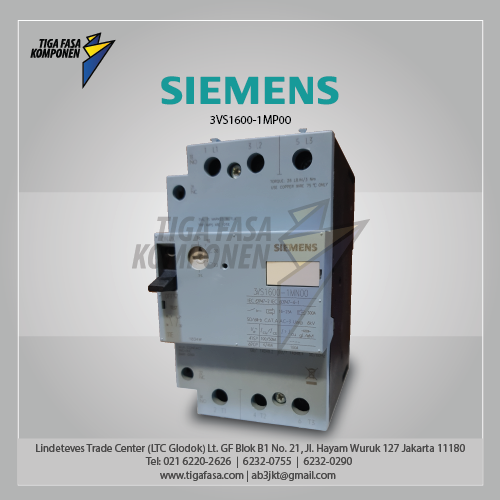 3VS1600-1MP00 MPCB 22...32 A 415 V 100 kA 