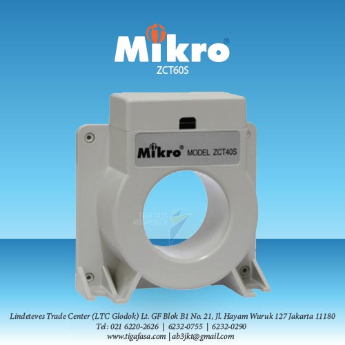 ZCT60S Zero Phase Current Transformer D 60mm MIKRO 